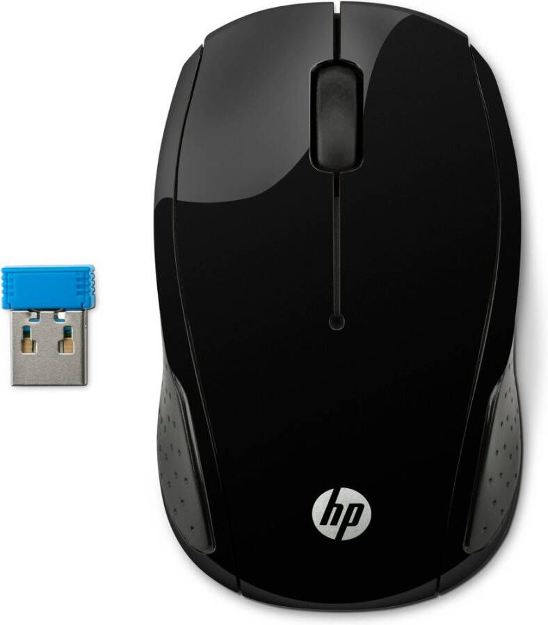 HP 200 Black Wireless Mouse | Muizen | Computer&IT Randapparatuur | X6W31AA - Foto 2