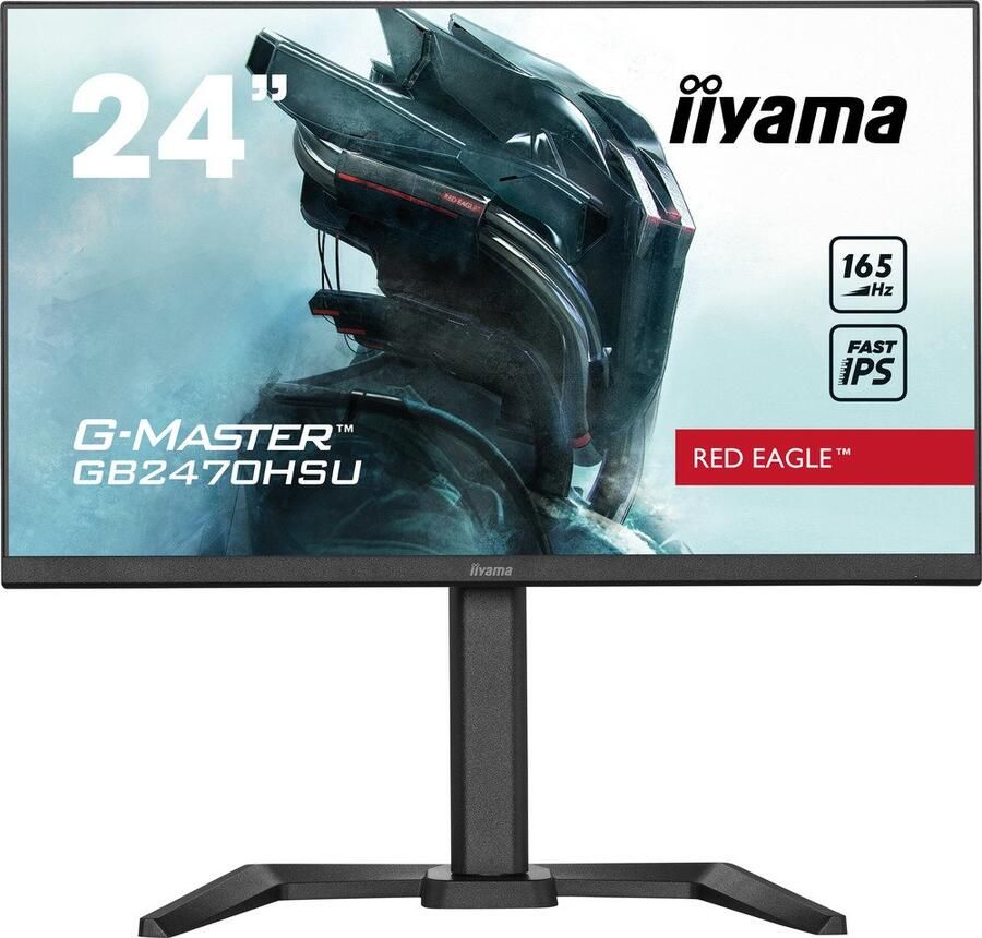 Iiyama G-Master GB2470HSU-B5 Red Eagle | Monitoren met ecocheques | Computer&IT Monitoren | 4948570121397