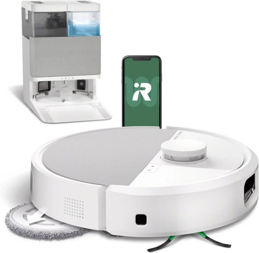 IRobot Roomba 505 Combo AutoWash Dock Wit | Robotstofzuigers | 5061042263063