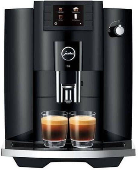 Jura Espresso E6 Piano Zwart | Espressomachines | Keuken&Koken Koffie&Ontbijt | 7610917154371