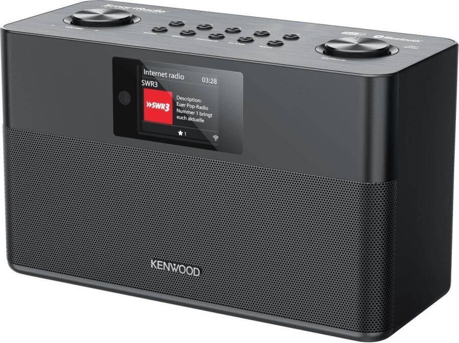 Kenwood CR-ST100S-B Zwart | Radio s | Beeld&Geluid Audio | 0019048230805 - Foto 3