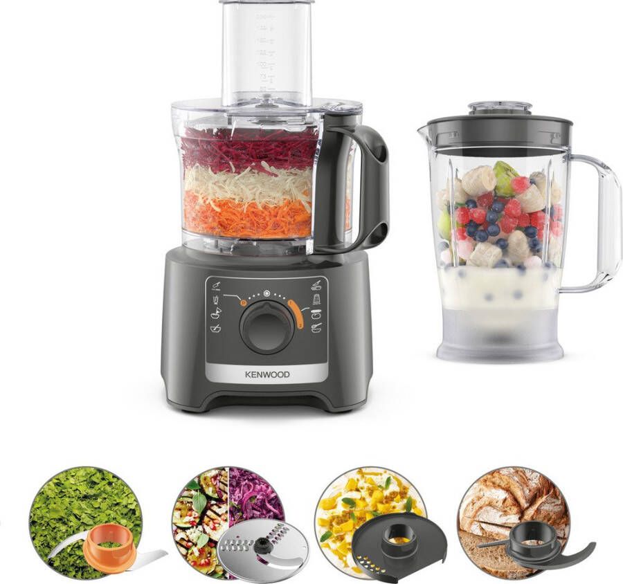 Kenwood Foodprocessor FDP31.170GY | Food processors | Keuken&Koken Keukenapparaten | 5011423007335