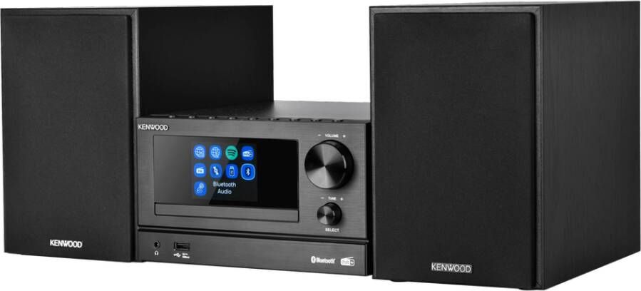 Kenwood Micro Hi-Fi System M-7000S-B | Radio s | Beeld&Geluid Audio | 0019048232441