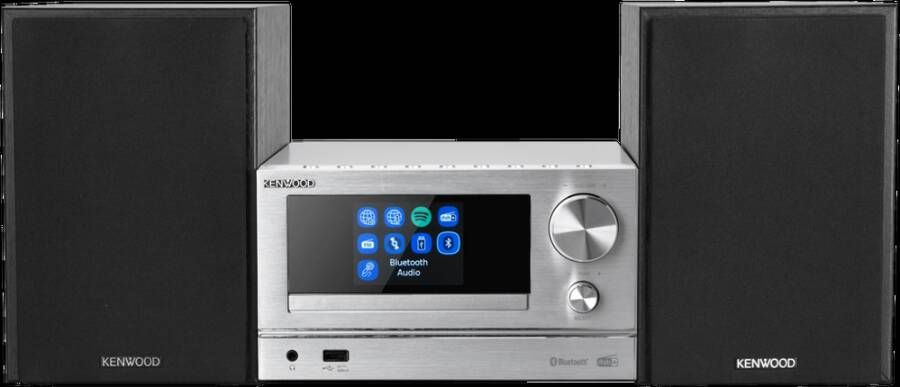 Kenwood Micro Hi-Fi System M-7000S-S | Radio s | 0019048232427 - Foto 4