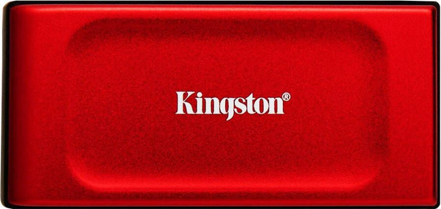 Kingston XS1000 1TB Rood | Externe SSD's | 0740617343748