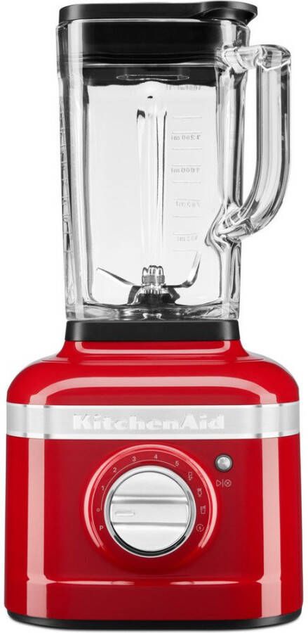 Kitchenaid Blender K400 5KSB4026ECA Appelrood | Blenders | Keuken&Koken Keukenapparaten | 8003437239694