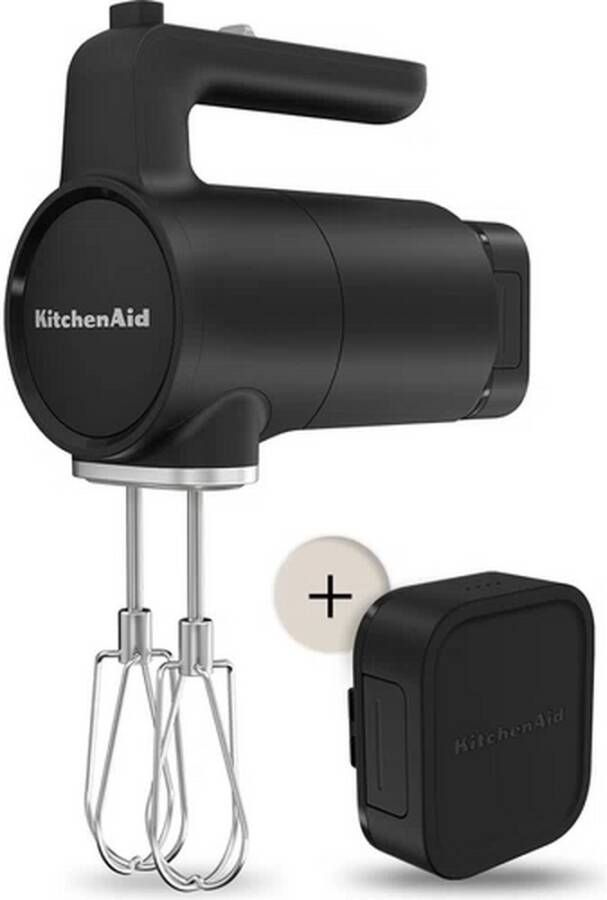 Kitchenaid Go 5KHMR762BM + Batterij | Mixers | 5413184002893