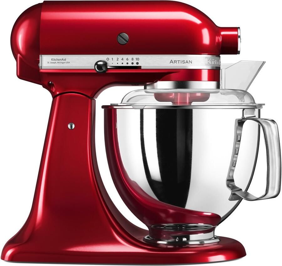 Kitchenaid Artisan 5KSM175PSECA Appelrood | Keukenrobots | Keuken&Koken Keukenapparaten | 5KSM175PSECA