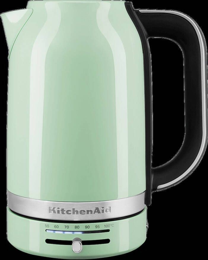 KitchenAid waterkoker 1.7L met temperatuurregeling 5KEK1701 pistache