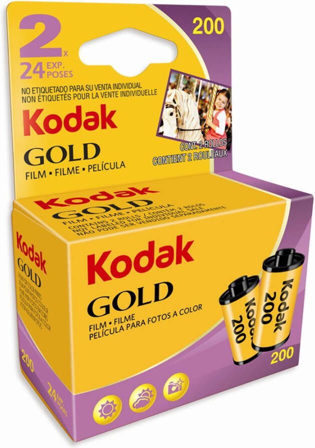 Kodak 1x2 Gold 200 135 24 | Films&Ontwikkeling | Fotografie Camera toebehoren | 6033963