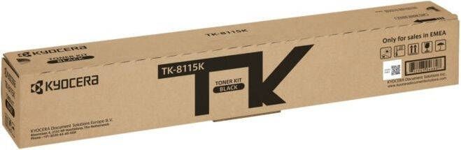 Kyocera TK-8115K Toner ECOSYS M8124cidn M8130c | Cartridges&Toners | Computer&IT Printen&Scannen | 0632983046807