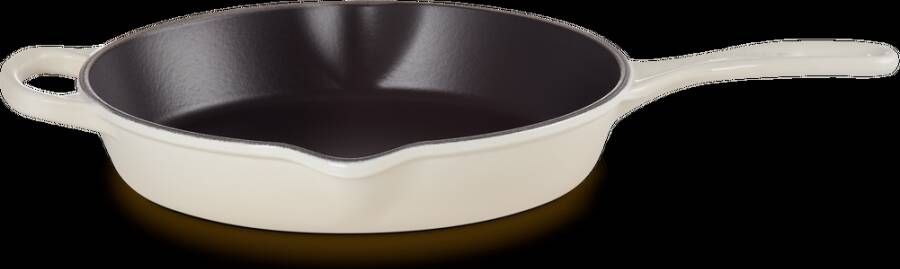 Le Creuset Gietijzeren Ronde Hoge Skillet Meringue 26cm | Potten&Pannen | 0024147315834