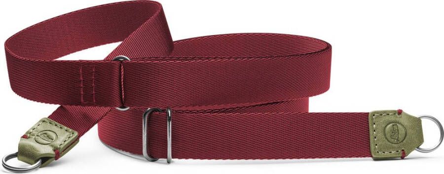 Leica Carrying Strap Olive Burgundy | Riemen&Straps | 4022243185692