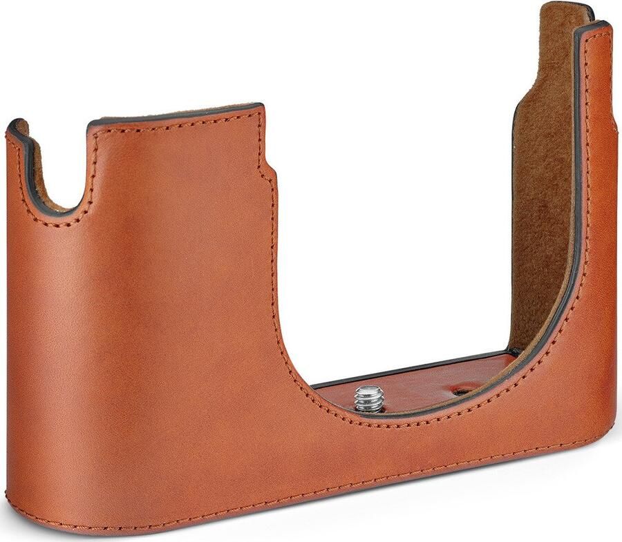 Leica Halfcase Q3 leather cognac | Camera's en toebehoren | Fotografie Camera toebehoren | 4022243196520