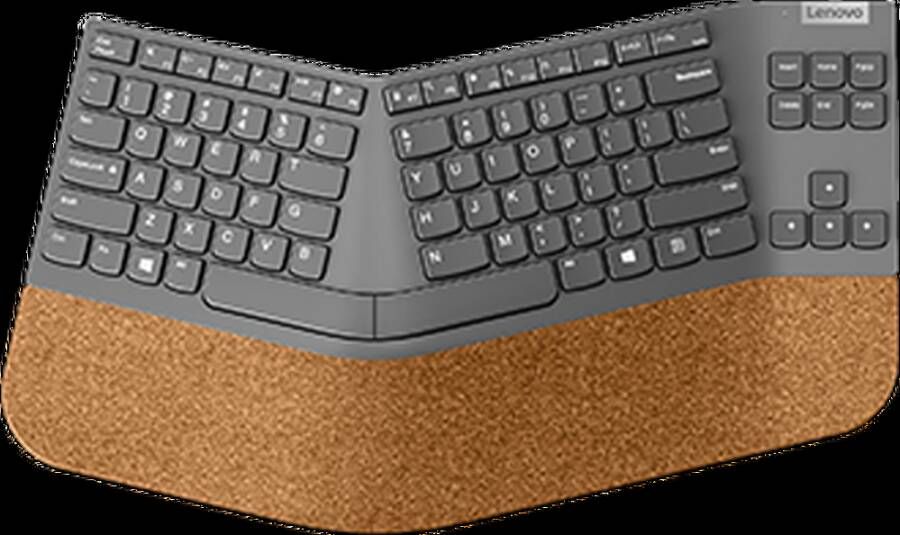 Lenovo Go Wireless Split Keyboard Qwerty | Toetsenborden | 0195477831292