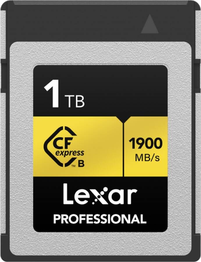 Lexar CFexpress PRO Type B Gold 4.0 Series 1TB | Geheugenkaarten | 0843367135844