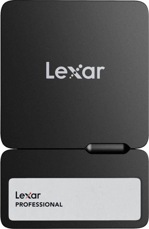 Lexar Go Portable SSD SL400 1TB including Hub Black | Externe SSD's | 0843367136292