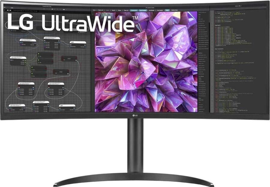 LG UltraWide 34WQ75C-W | Quad HD Monitoren | 8806091660985