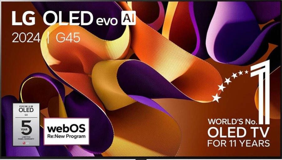 LG OLED evo G4 97G45LW | Smart TV's | Beeld&Geluid Televisies | 8806096020876