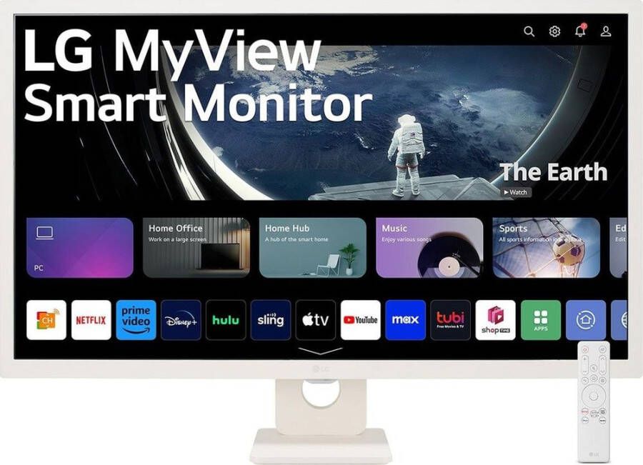 LG Smart 32SR50F-W | Monitoren voor thuis&kantoor | 8806084493507