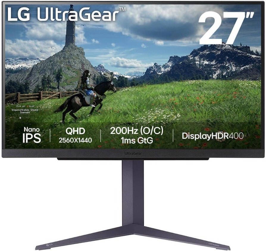 LG UltraGear 27GS85Q-B | Quad HD Monitoren | 8806096087817