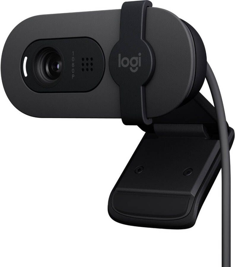 Logitech Webcam Full HD 1080p Brio 100 Geïntegreerde microfoon Grafiet (960-001585)