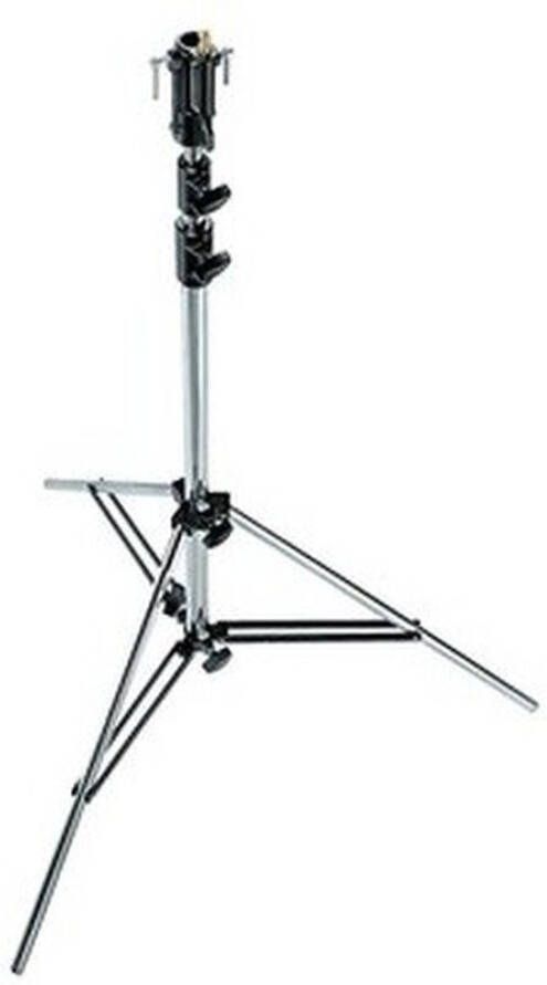 Manfrotto 007CSU Chrome Stand 3 Section Levleg | Studiostatieven | Fotografie Studio | 007CSU