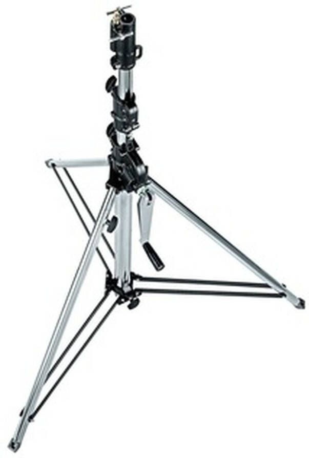 Manfrotto 087NWSHB Shorter Wind Up Stand W Safety | Studiostatieven | Fotografie Studio | 087NWSHB