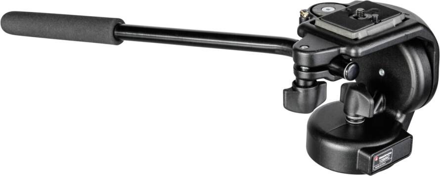 Manfrotto 128RC Micro Fluid Video Head met snelkoppeling | Statiefkoppen | Fotografie Statieven | 128RC