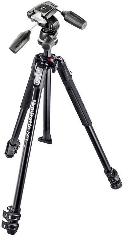 Manfrotto 190x Alu Tripod W 804 MK II | Tripods | Fotografie Statieven | MK190X3-3W