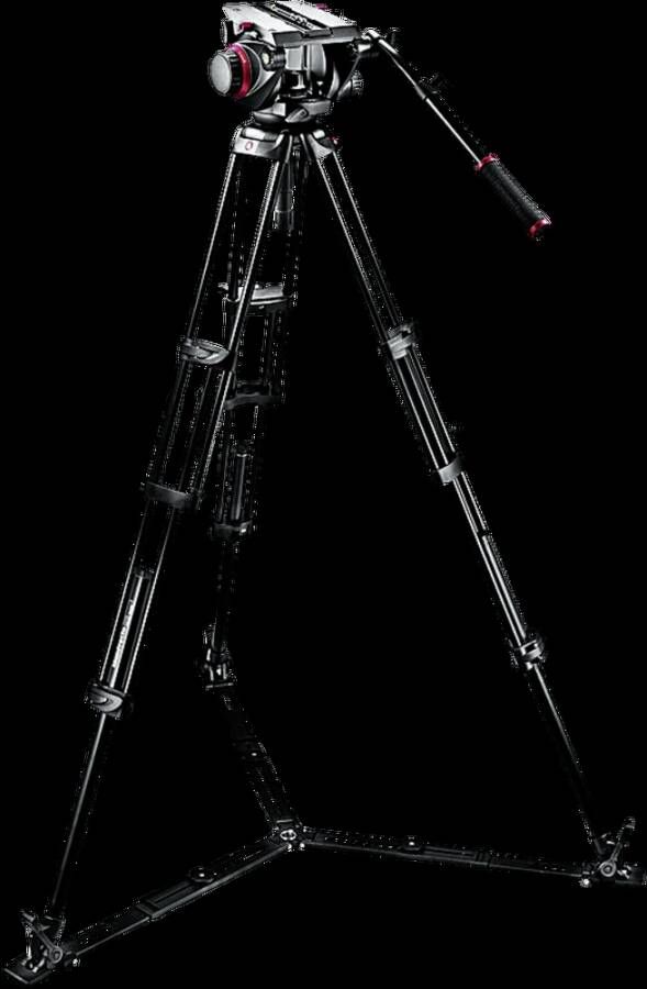 Manfrotto 509HD 545GBK Pro Ground-Twin Kit 100 | Tripods | Fotografie Statieven | 509HD 545GBK