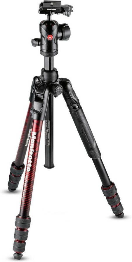 Manfrotto Befree Adv Al Twt Red Kit Bh | Tripods | Fotografie Statieven | MKBFRTA4RD-BH