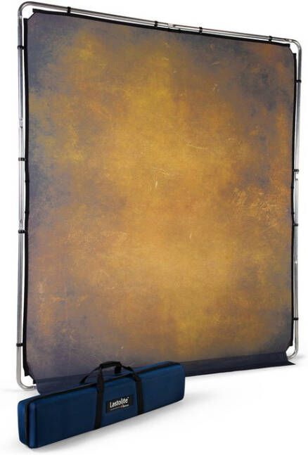 Manfrotto Lastolite EzyFrame Vintage Background 2 x 2.3m Tobacco | Achtergronden | Fotografie Studio | 5055135931014