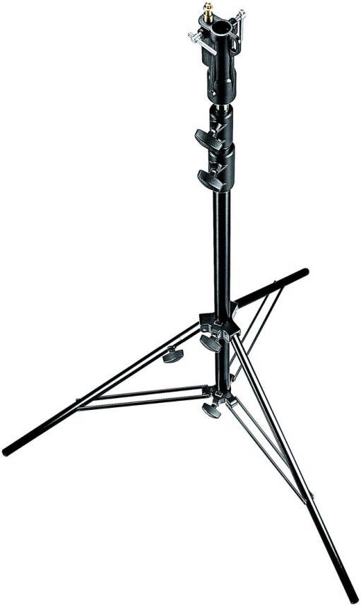 Manfrotto Lighting 007BU Alu-Senior Stand Black Levleg | Studiostatieven | Fotografie Studio | 007BU