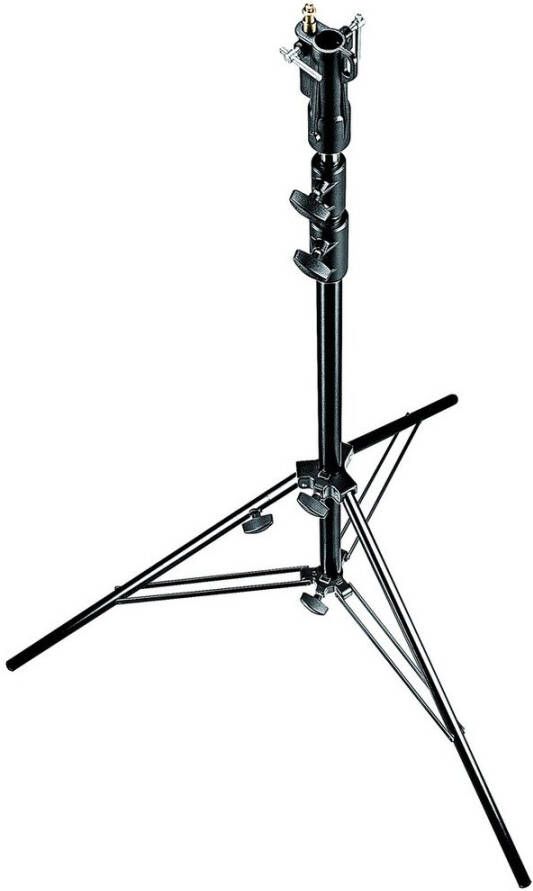 Manfrotto Lighting 007BU Alu-Senior Stand Black Levleg | Studiostatieven | Fotografie Studio | 007BU