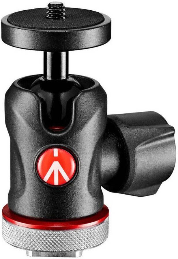 Manfrotto Micro Ball Head with Cold Shoe | Statiefkoppen | Fotografie Statieven | 8024221668162