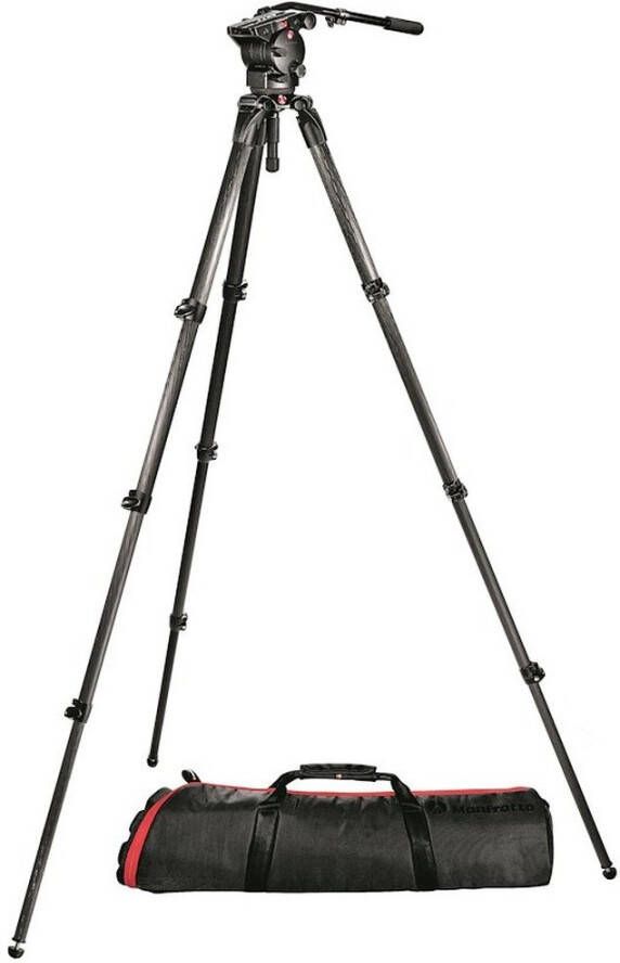 Manfrotto TR536 + HD526 + MBAG100PN | Tripods | Fotografie Statieven | 8024221693713