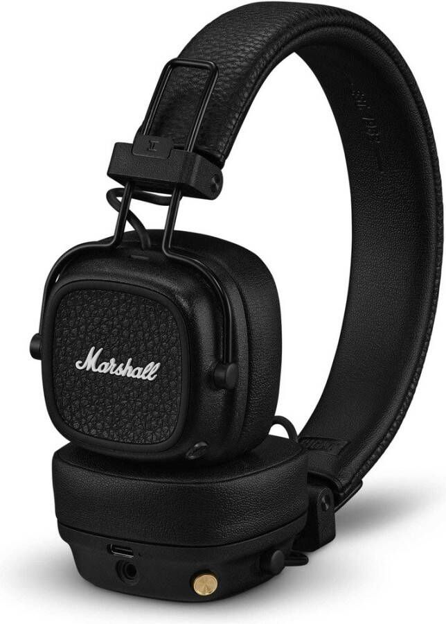 Marshall Major V BT Zwart | Top 10 Koptelefoons | Beeld&Geluid Koptelefoons | 7340055401104