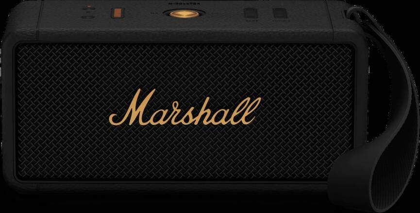 Marshall Middleton Black&Brass | Speakers | Beeld&Geluid Audio | 7340055385848