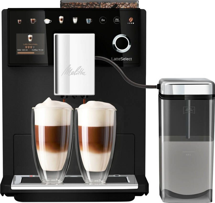 Melitta Latte Select Mat Zwart 630-212 | Keuken- en Kookartikelen | 4006508228010