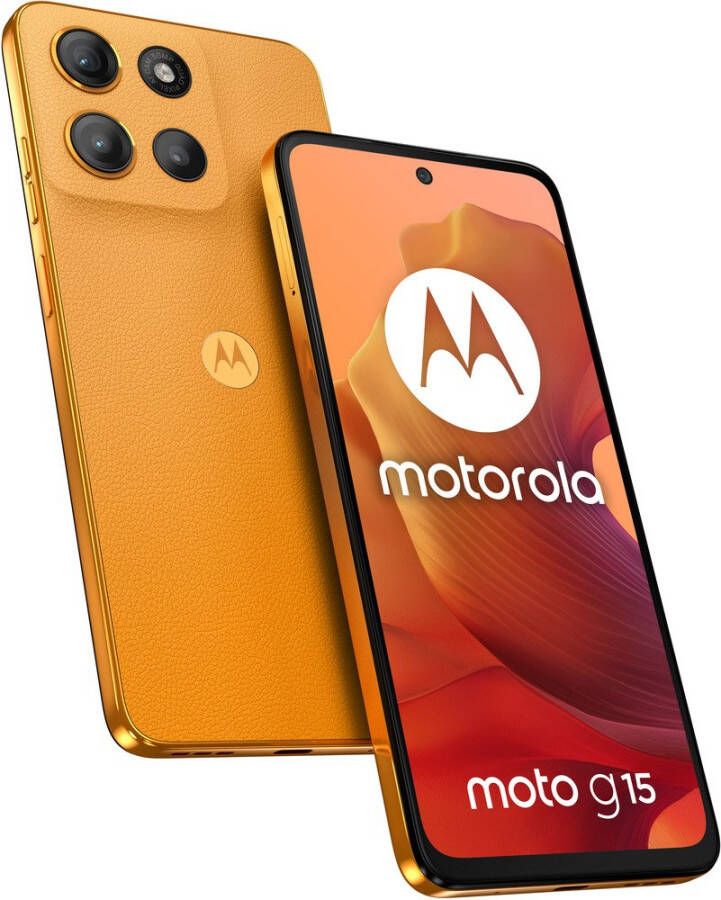 Motorola Moto G15 Sunrise Orange | Android smartphones | 0840023280849