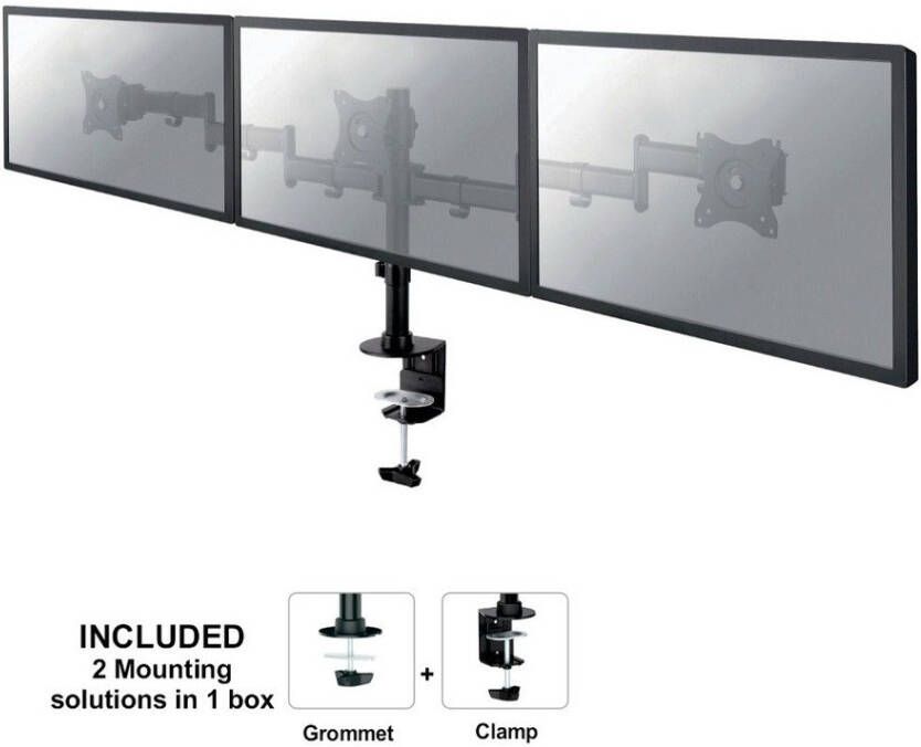 NeoMounts by NewStar NM-D135D3 Zwart | Monitorarmen | 8717371445836 - Foto 2