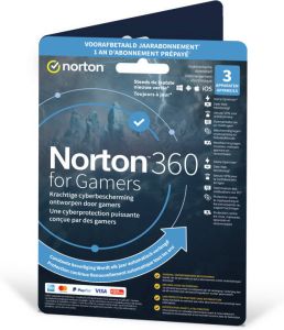 Norton 360 Gamers 1 User 3 Device 1 Year