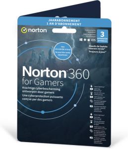 Norton 360 Gamers 1 User 3 Device 12 Month