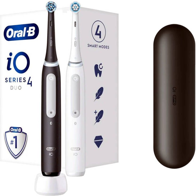 Oral B Oral-B Tandenborstel iO Series 4 Duo Zwart Wit