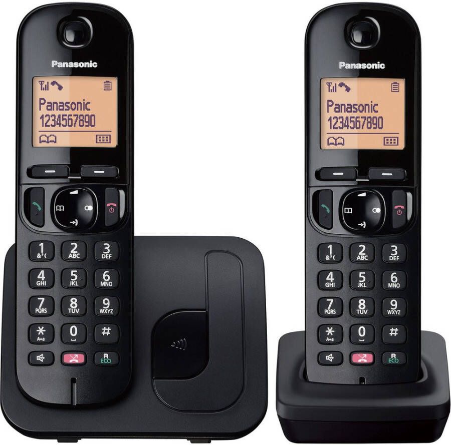 Panasonic DECT KX-TGC252NLB Duo | Smartphones tablets en meer | 5025232954629