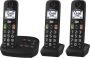 Panasonic DECT KX-TGU133EXB Trio Zwart | Smartphones tablets en meer | 5025232964246 - Thumbnail 3