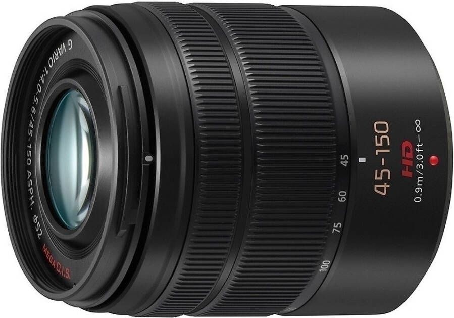 Panasonic Lumix G Vario 45-150mm f 4.0-5.6 Zwart | Telezoom lenzen | Fotografie Objectieven | H-FS45150E-K