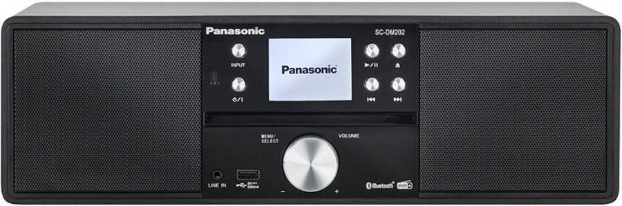 Panasonic Micro System DAB+ SCDM202EGK | Radio s | 5025232944279