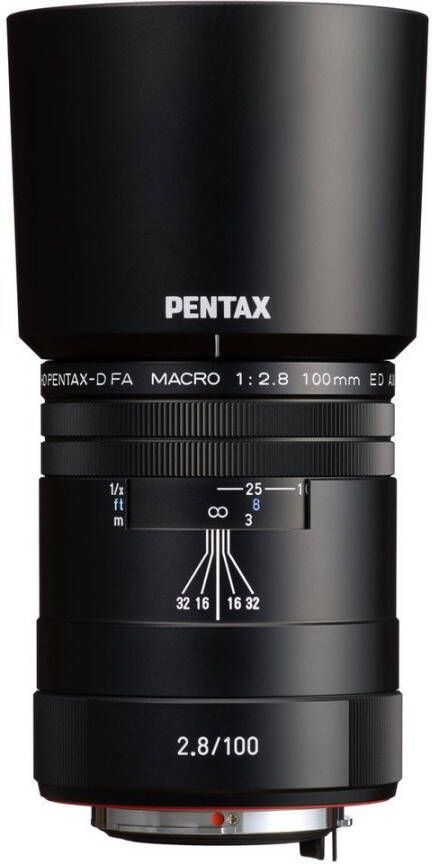 Pentax HD DFA 100 Macro f .2.8 ED AW Zwart | Top 10 Objectieven lenzen | Fotografie Objectieven | 0027075304857